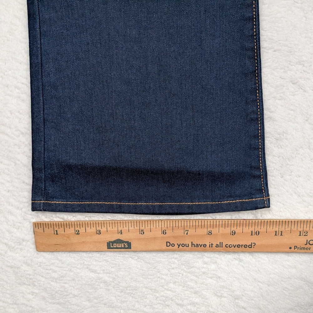Levi's 726 Flare Jeans Womens 29x32 Dark Blue High Rise Stellar Stretch NEW - Picture 8 of 10
